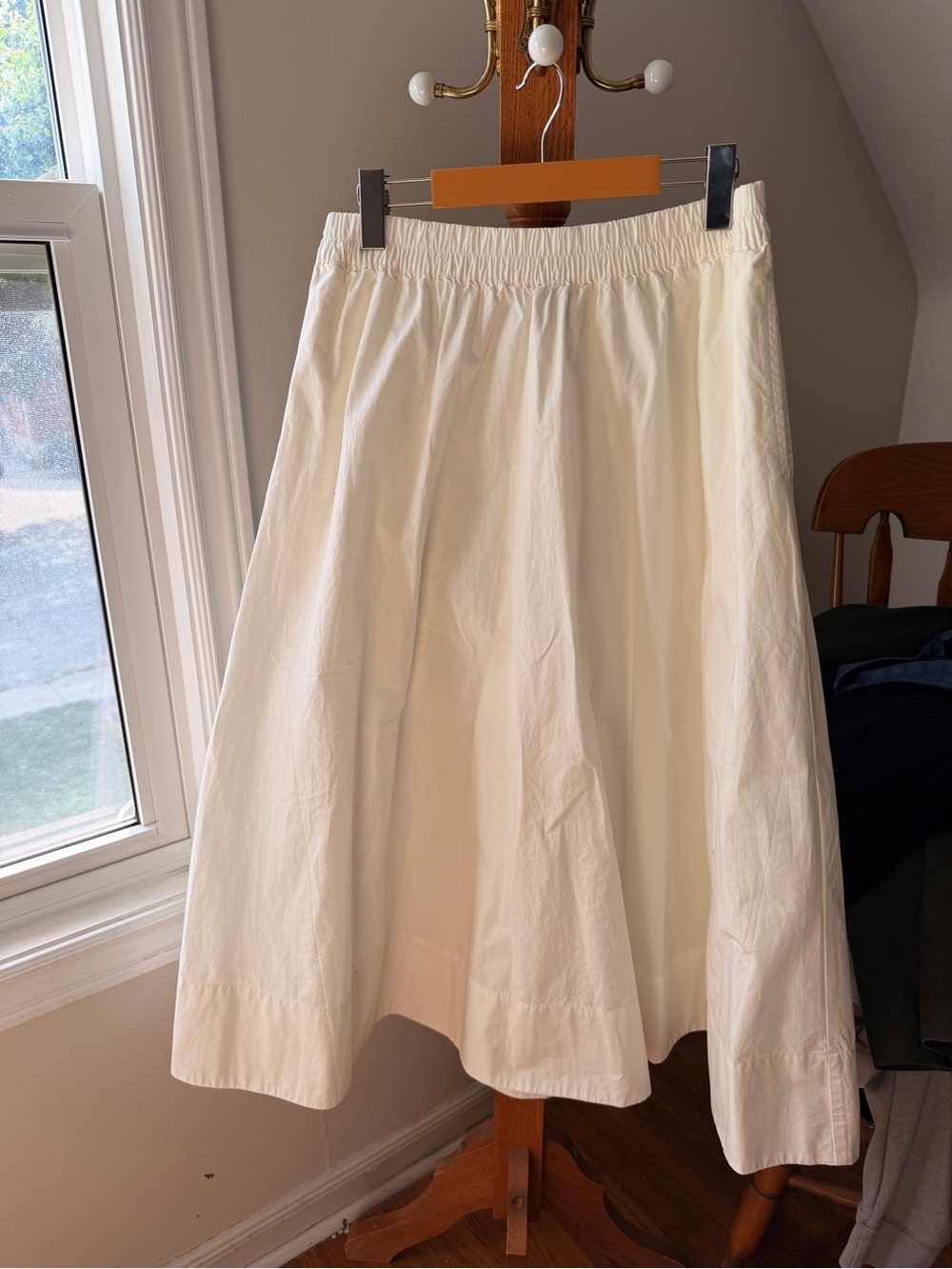 GAP off white midi Skirt